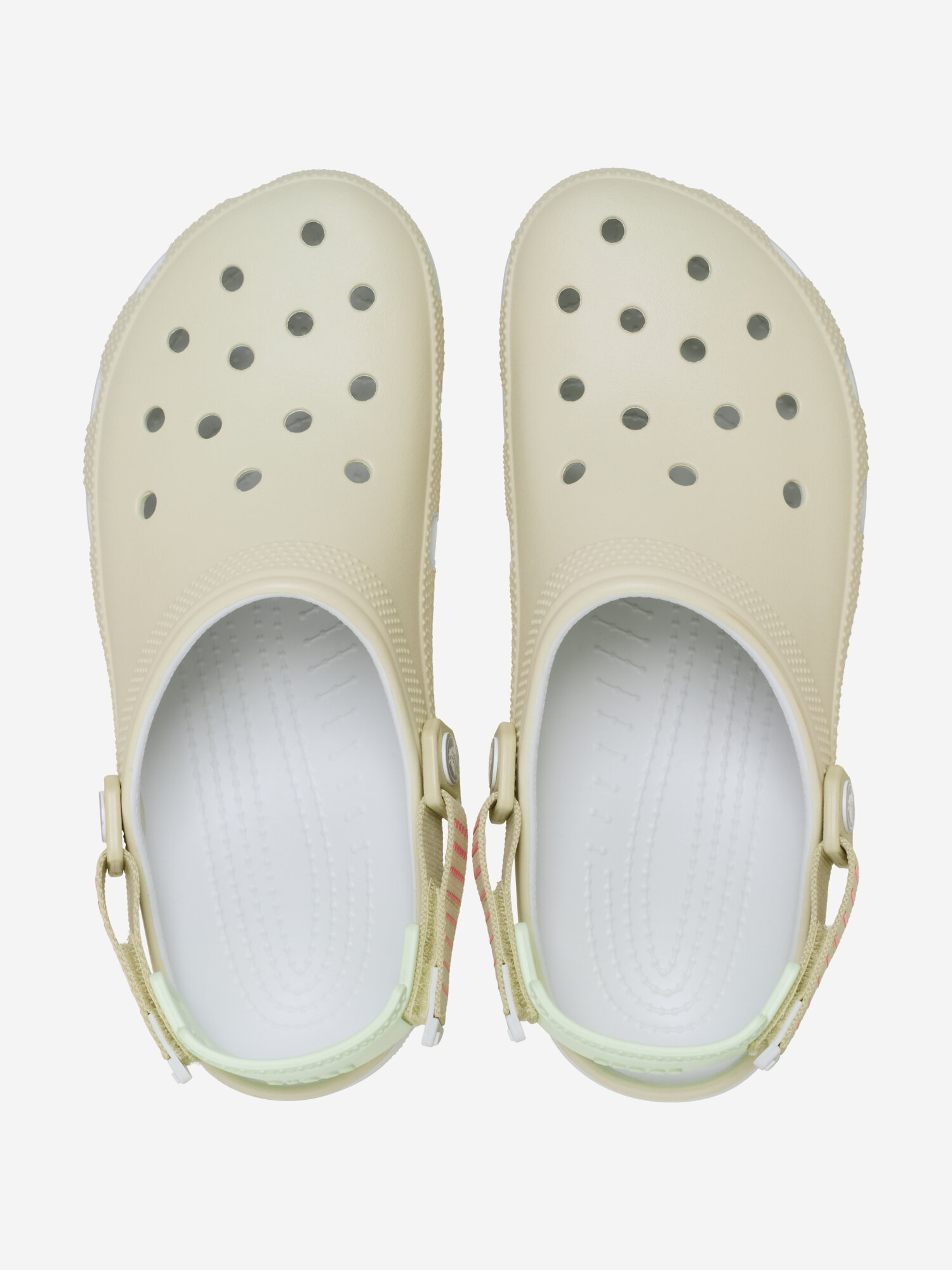 Сабо Crocs, размер M5W7, бежевый — фото 1