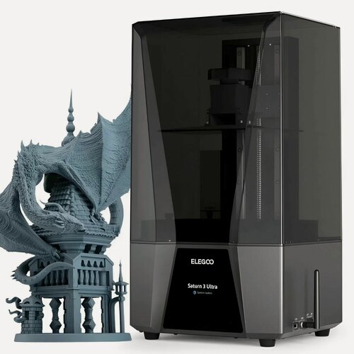 Изображение товара 3D-Принтер Elegoo Saturn 3 Ultra 12K, LCD-технология, черная