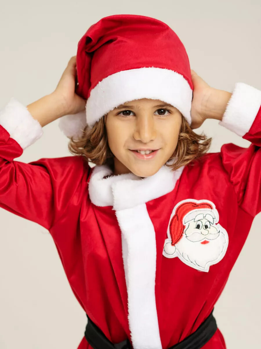 Карнавальные костюмы для детей Карнавальный костюм детский "Санта Клаус" для мальчика на праздник