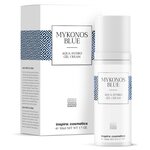 Inspira Cosmetics Mykonos Blue Aqua Hydro Gel Cream Интенсивно увлажняющий гель-крем для лица - изображение