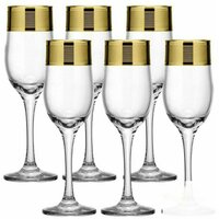 Набор 6-ти бокалов д/шампанского лофт 200 мл (MS160/88)
