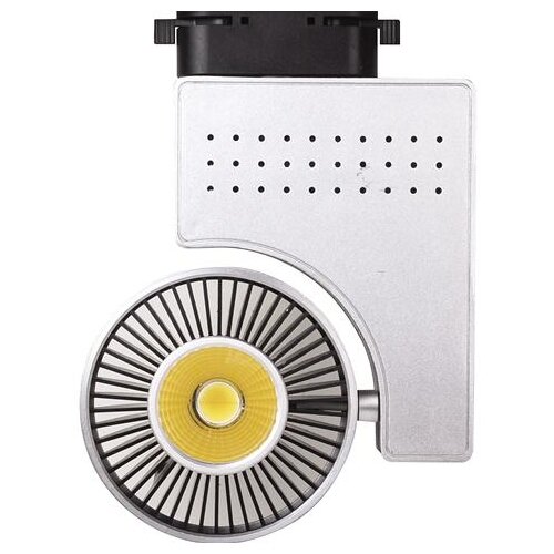 Трековый светильник-спот HOROZ ELECTRIC Zurih-23 HRZ00000841, кол-во ламп: 1 шт., цвет плафона: серебристый
