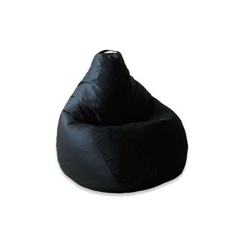 Кресло-мешок DreamBag Груша XL Фьюжн Черное