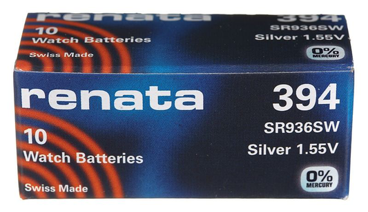 Батарейка Renata SR936SW, в упаковке: 10 шт.