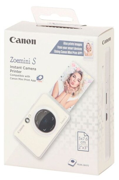 Фотоаппарат моментальной печати Canon Zoemini S - Характеристики