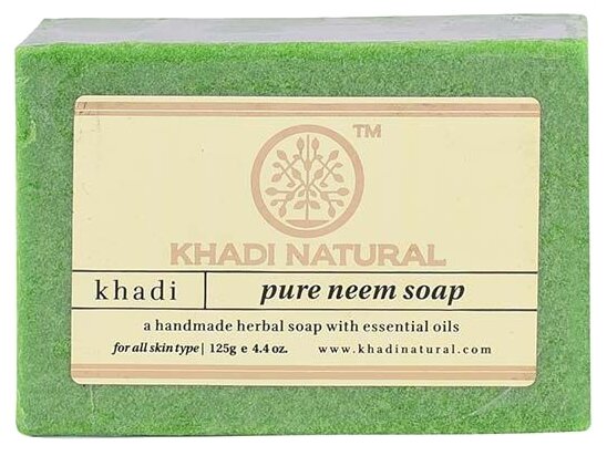 Khadi Natural Мыло кусковое Pure neem soap