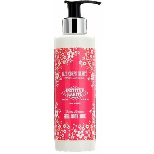 INSTITUT KARITE PARIS Парфюмированное молочко для тела с маслом ши Lait Corps Karite Fleur De Cerisier