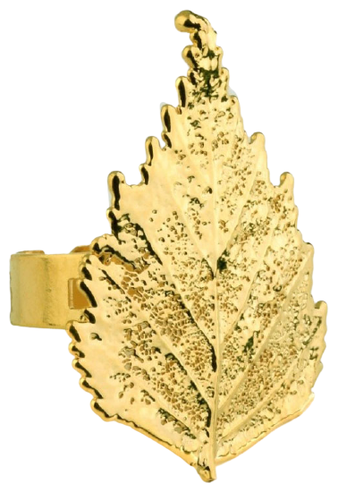 Кольцо Ester Bijoux, золочение, золотой