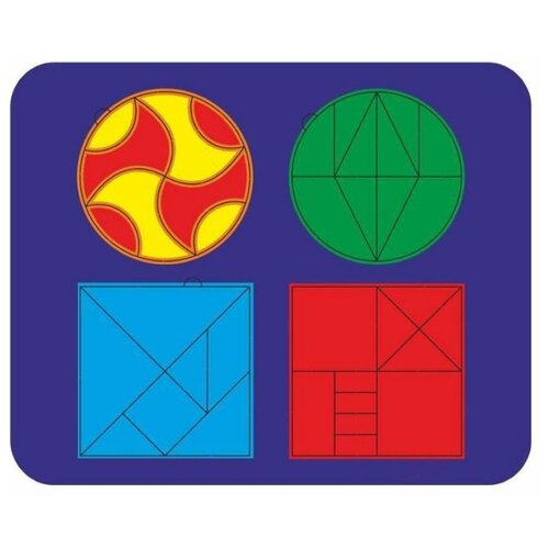 фото Woodlandtoys набор из 4 головоломок, 083305w