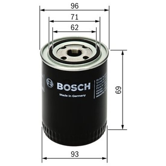 Фильтр масляный Bosch 0451103274 (P 3274)