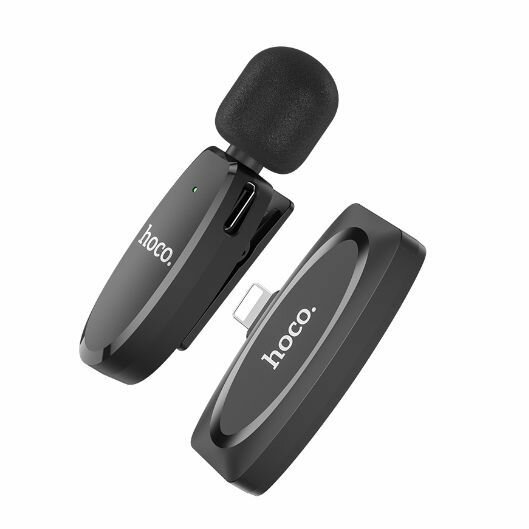 Беспроводной петличный микрофон Hoco L-15 для iPhone
