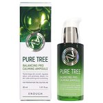 Enough Pure Tree Balancing Pro Calming Ampoule сыворотка для лица с чайным деревом - изображение