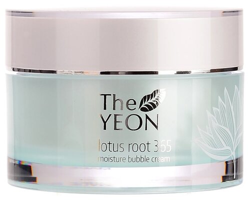 The yeon Lotus Roots 365 Moisture Bubble Cream Увлажняющий крем для лица с корнем лотоса