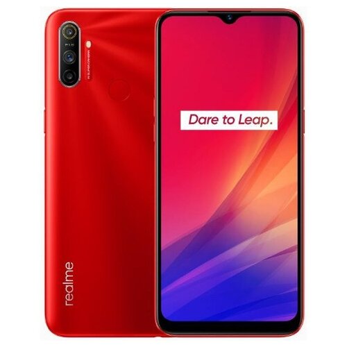 Смартфон realme C3 3/64 ГБ, Dual nano SIM, серый металлик