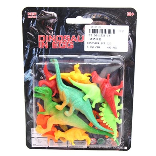 фото Игровой набор "динозавры", 10 штук наша игрушка