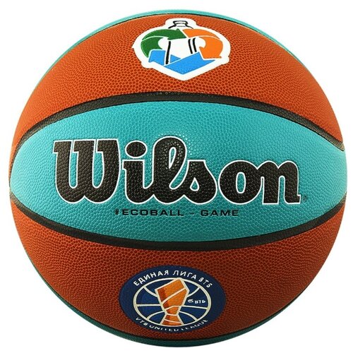 фото Мяч баскетбольный wilson vtb sibur gameball eco, р.7 (wtb0547xbvtb)