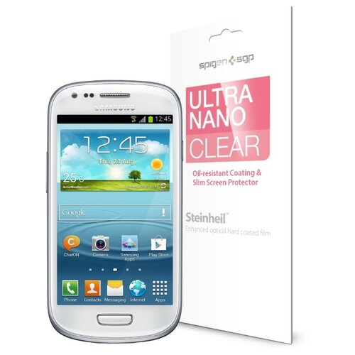 фото Набор защитных пленок spigen для galaxy s3 mini - ultra nano clear - sgp10049