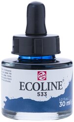 Акварель жидкая Ecoline банка 30мл №533 Индиго new