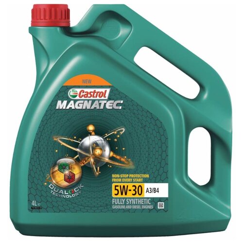 фото Моторное масло castrol magnatec 5w-30 а3/в4 dualock 4 л