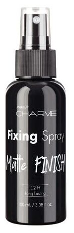 Charme Спрей для фиксация макияжа Matte Finish, 100 мл, нейтральный