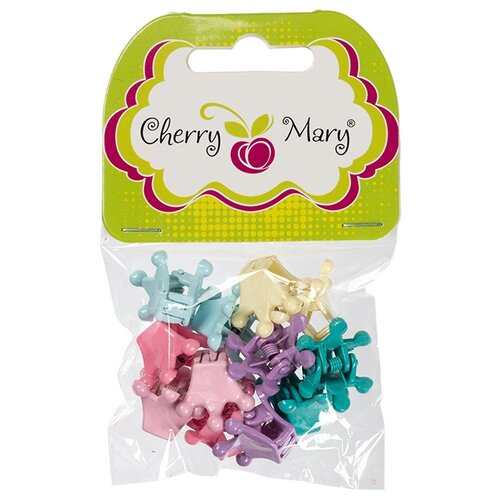 CHERRY MARY Z6104 Набор заколок для волос 12 шт. №03 разноцветные 58779380042