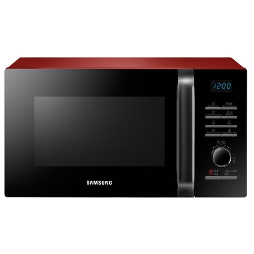 фото Микроволновая печь samsung mg23h3115qr красный