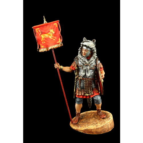Оловянный солдатик SDS: Римский вексиларий оловянный солдатик sds римский ауксиларий