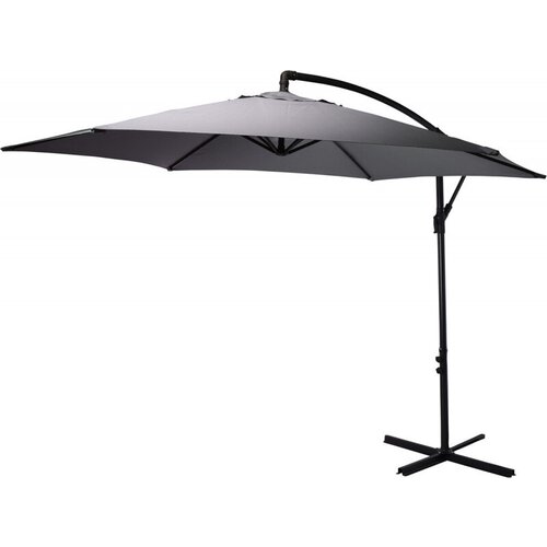 Зонт садовый складной Koopman ф300 купол темно-серый