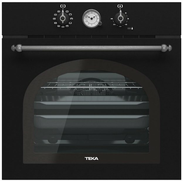 Электрический духовой шкаф Teka HRB 6300 ATS Silver Антрацит/состаренная серебро