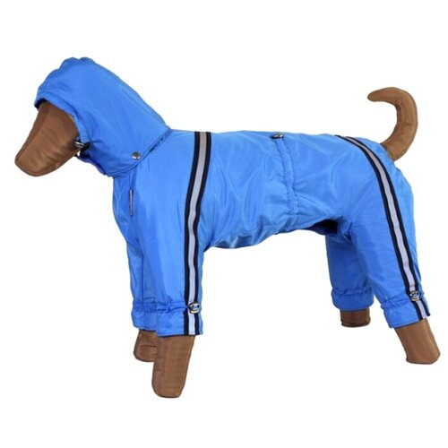 фото Дождевик для собак тм тузик,бигль кобель"спортивный",синий