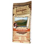 Сухой корм для собак NATURAL Greatness Optimum индейка, курица, с пшеницей, с горошком (для мелких и средних пород) - изображение