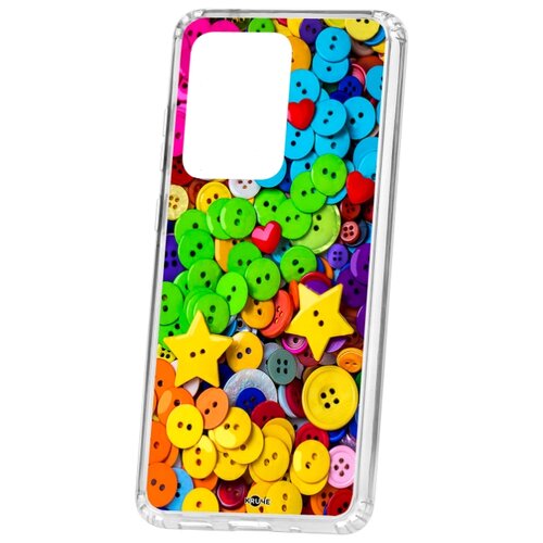 фото Чехол на samsung galaxy s20 ultra kruche print пуговки