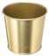 Кашпо икеа дэидэи, 11x9 см, желтая медь