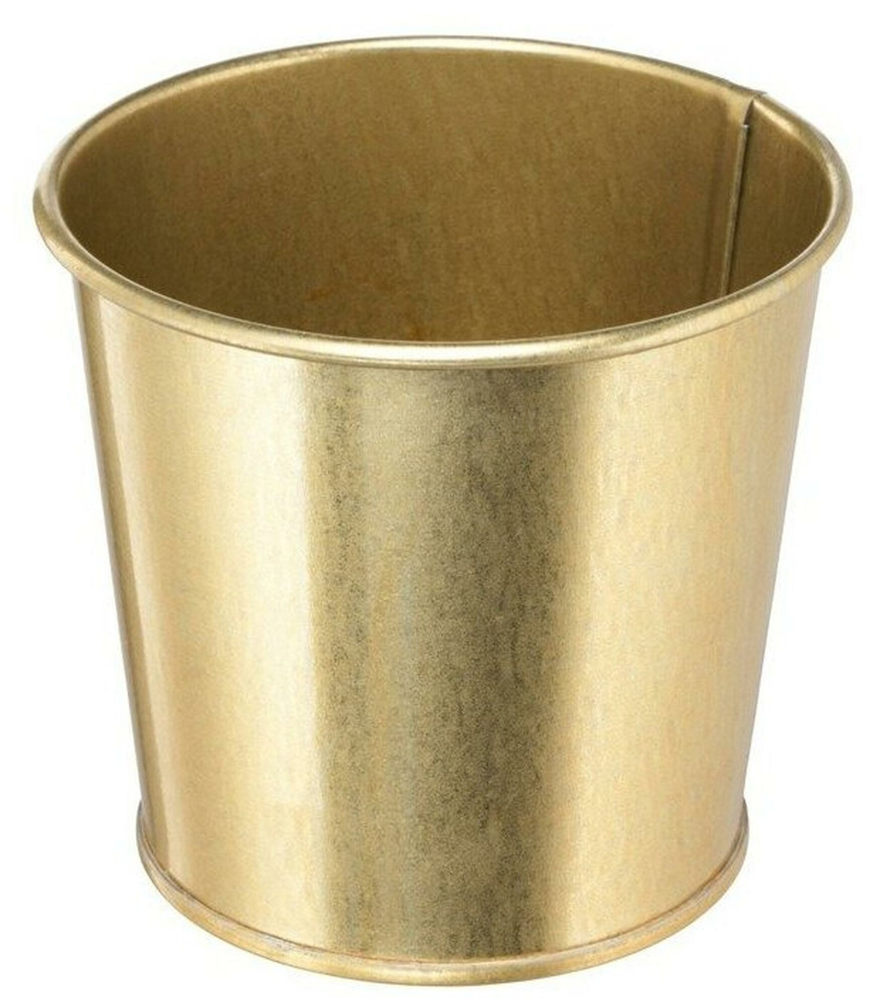 Кашпо икеа дэидэи, 11x9 см, желтая медь