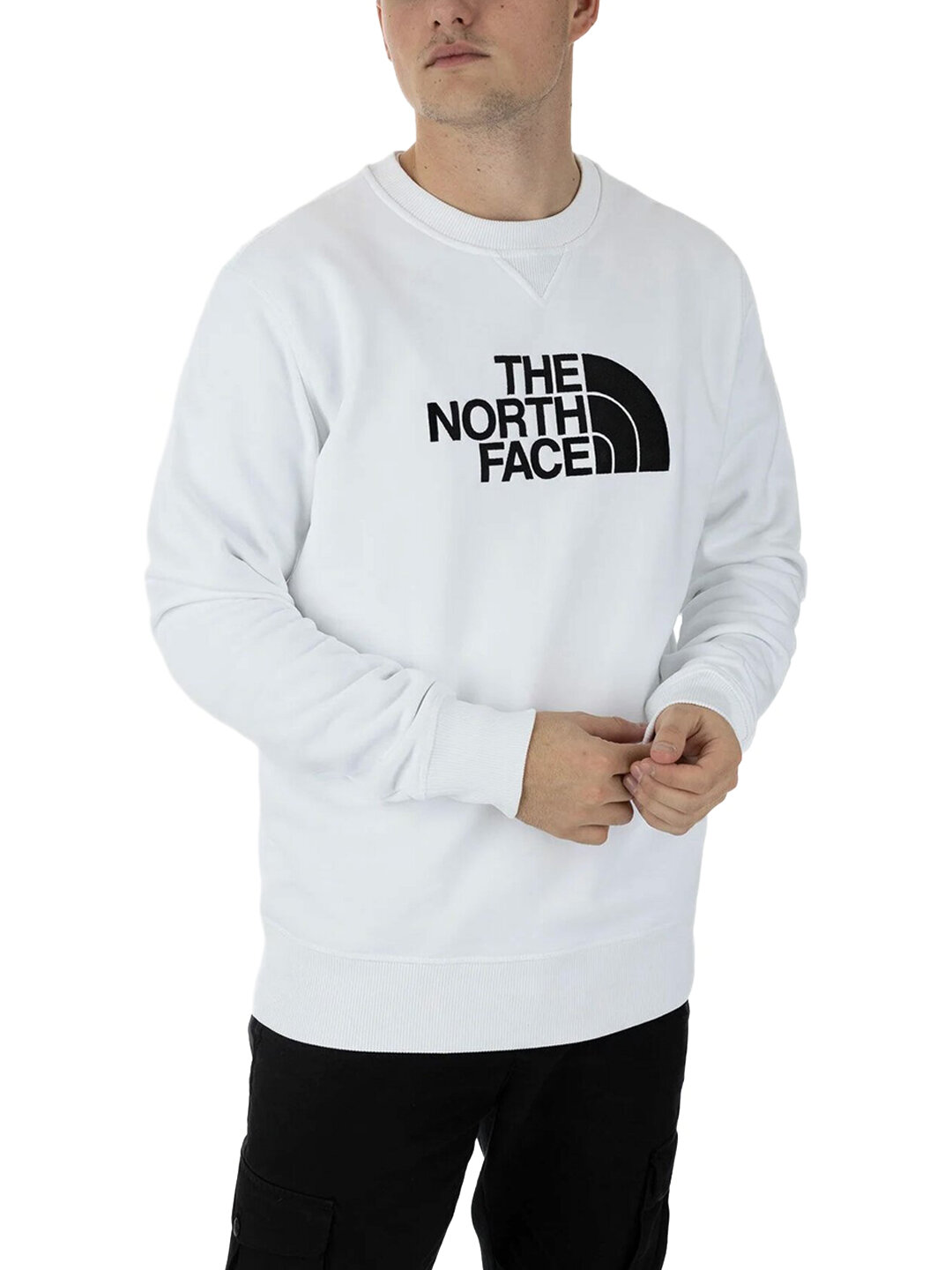 Свитшот The North Face Drew Peak Crew, размер S, , белый — фото 1