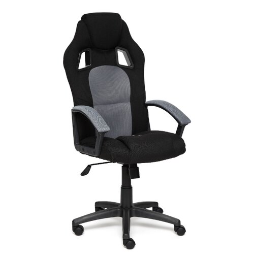 фото Компьютерное кресло tetchair драйвер, обивка: текстиль, цвет: серый/черный