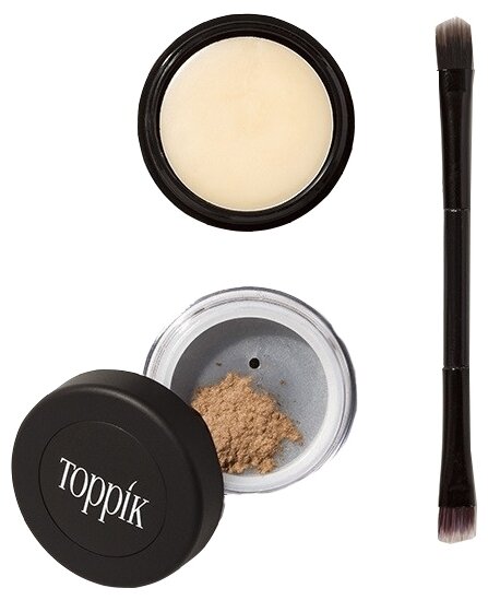 Загуститель для бровей Toppik Light brown (светло-коричневый) 4г.