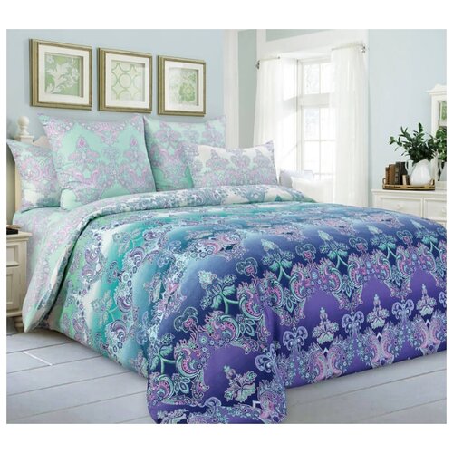 фото Постельное белье «перелив», перкаль (семейный) текс-дизайн