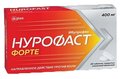 Нурофаст Форте таб. п/о плен., 400 мг, 20 шт.