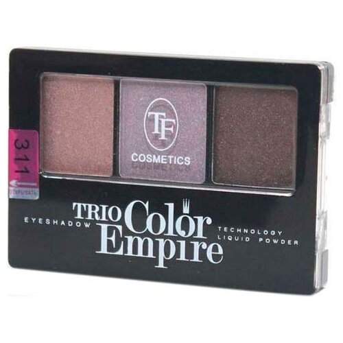 TF Cosmetics Палетка теней Trio Color Empire, 11 г палетка для макияжа универсальная rbg 2 от лены ясенковой 27 6 г