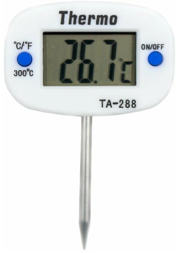 Термометр электронный поворотный 4мм - фотография № 5