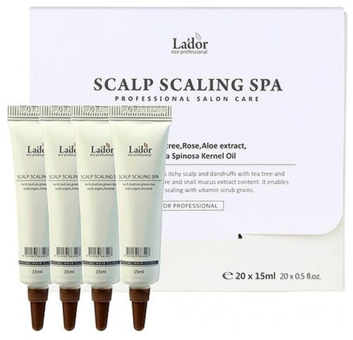 Пилинг для волос Lador Scalp Scaling Spa 20*15 г