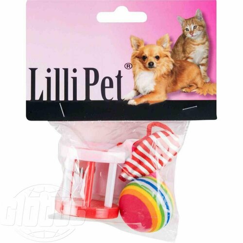 Игрушки для кошек Lilli Pet, в ассортименте, 3 шт.