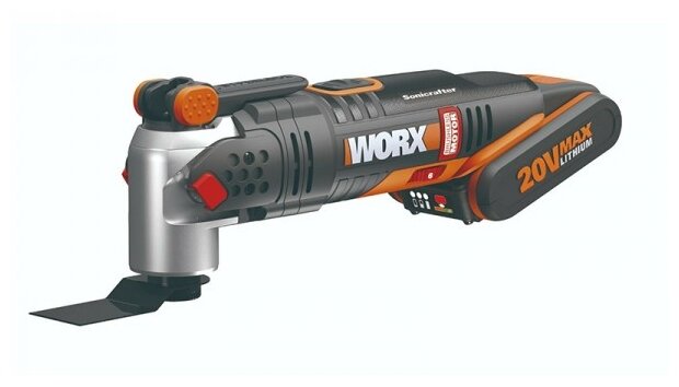 Реноватор Worx WX693 2.0Ач х1 кейс