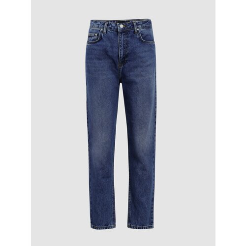 Джинсы мом LTB, размер 28/28, синий джинсы мом twinset milano прилегающие размер 28 синий
