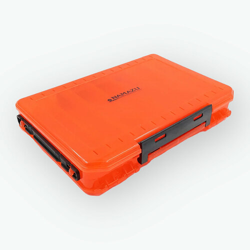 коробка для воблеров двухсторонняя оранжевая Коробка Namazu N-BOX26 для воблеров двухсторонняя, 14 отделений - Оранжевая