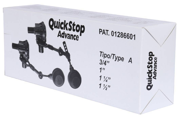 Поплавковый клапан QuickStop Advance 3/4" фирмы MAC3. Италия - фотография № 10
