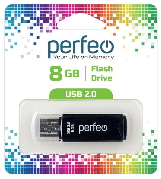 Perfeo USB  8 Perfeo PF-C06B008 Black