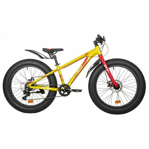 Велосипед NOVATRACK FATBIKE 24 SUV 2022 13 зеленый 3907000₽