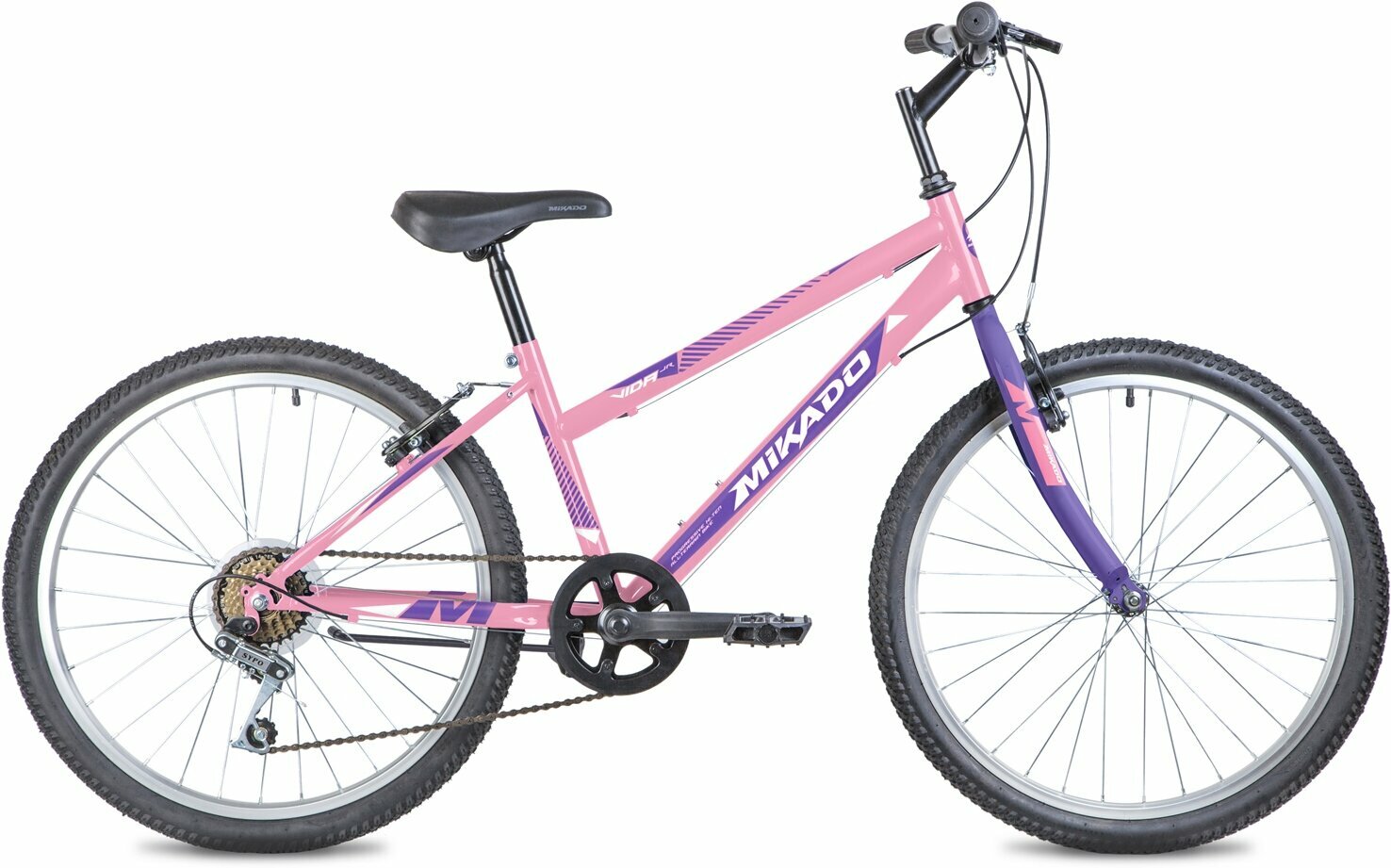 Велосипед MIKADO 24" VIDA JR (2022) 12" розовый